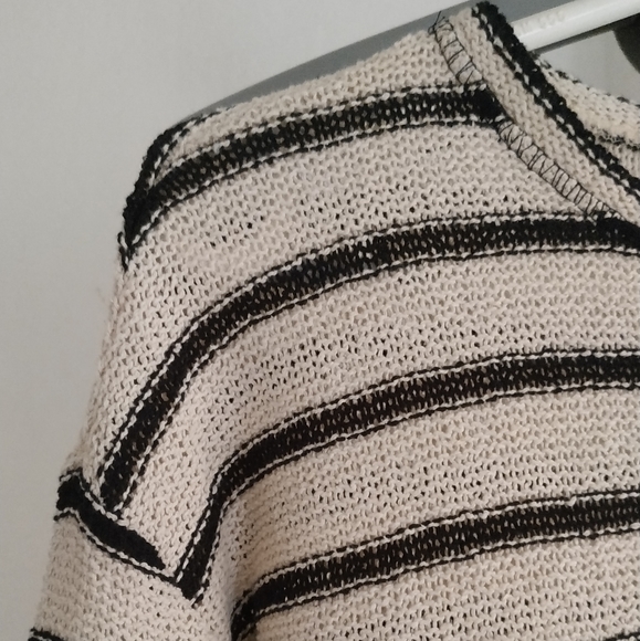 Zara Striped Rustic Sweater - Picture 8 of 12